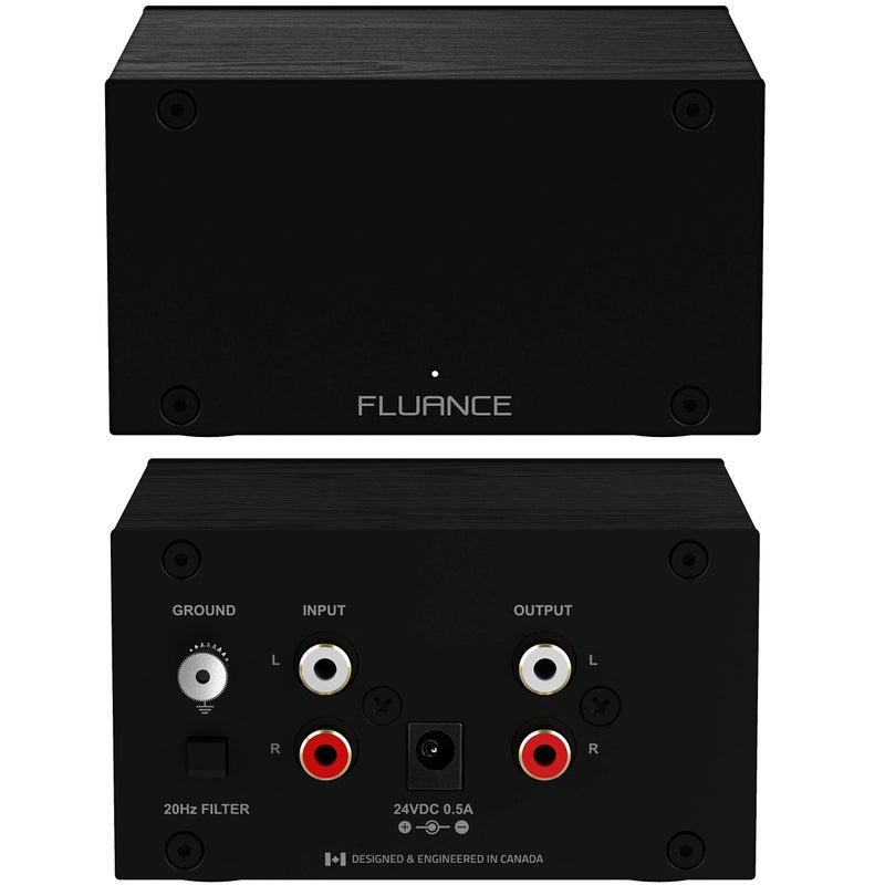 Fluance PA10 High Fidelity Phono Preamp (Preamplifier) with RIAA Equalization for MM Turntables/Vinyl Record Players - Image 3